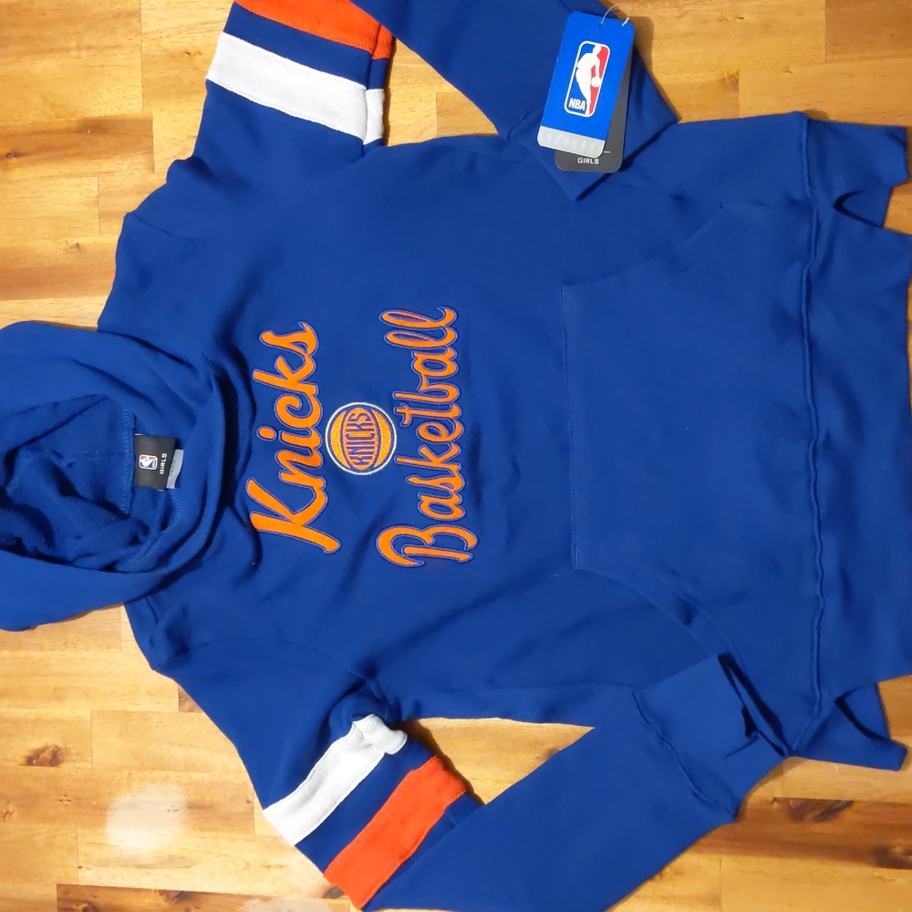 NBA Knicks New With Tags Girls Lg/14 Team Hoodie